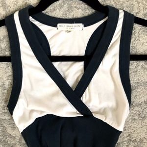 Crop V-Neck Top